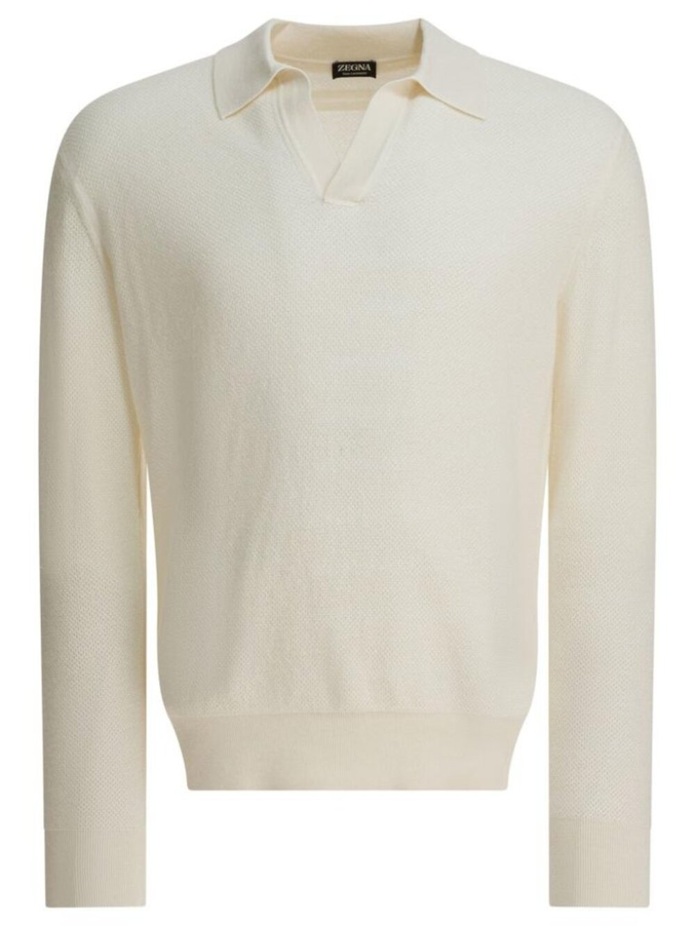 Zegna Cashmere Polo Sweater Tag Size 52 Men